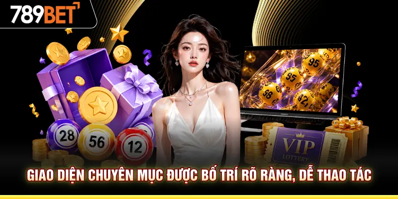 Giao diện chuyên mục được bố trí rõ ràng, dễ thao tác