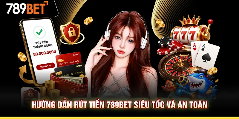 Hướng dẫn rút tiền 789BET siêu tốc và an toàn