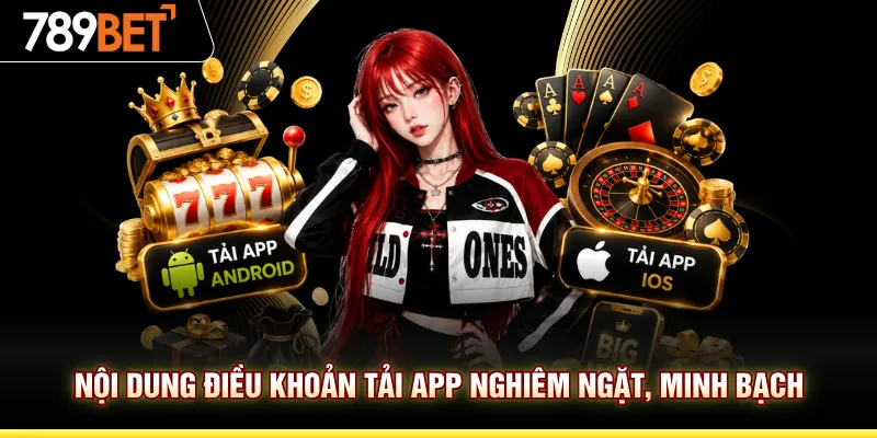 Nội dung điều khoản tải app nghiêm ngặt, minh bạch